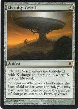 MTG: Zendikar: Eternity Vessel: Lightly Played Condition - Image 1