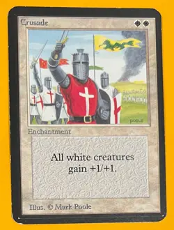MTG CRUSADES Alpha (OldManMTG 013-524) - Image 1