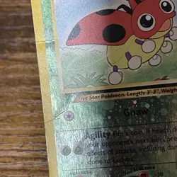 Ledyba 7/18 2001 Southern Islands Reverse Holo Pokemon Card Vintage WotC Promo - Image 2