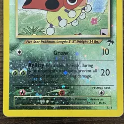 Ledyba 7/18 2001 Southern Islands Reverse Holo Pokemon Card Vintage WotC Promo - Image 5