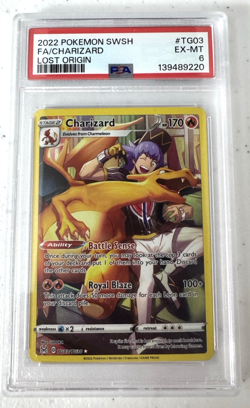 Lot of 2 PSA Graded Pokemon SWSH Cards -Lugia & Charizard 2022 - Image 3