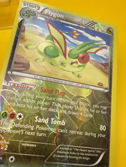 Flygon 110/160 XY Reverse Holo Primal Clash Pokemon Card 2012 - Image 3