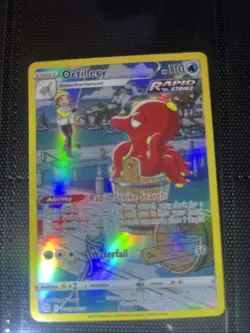 2022 POKEMON SWORD & SHIELD BRILLIANT STARS TG03 FULL ART/OCTILLERY - Image 1