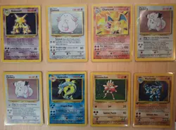Pokemon TCG Base Set Personal Collection Holo, Shadowless, 1st Edition, ++ - Image 1