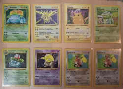 Pokemon TCG Base Set Personal Collection Holo, Shadowless, 1st Edition, ++ - Image 3