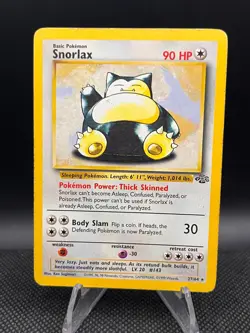 Snorlax (27/64) Jungle - Vintage - MP - 1999 - WoTc - Rare - Pokemon TCG - Image 1