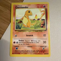 Pokemon Starters - Pikachu, Charmander , Squirtle and Bulbasaur Base Set 1999 LP - Image 5