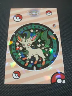 Pokemon Let's Go Eevee Database Set Peru Leafeon Retro Cracked Ice US Seller - Image 1