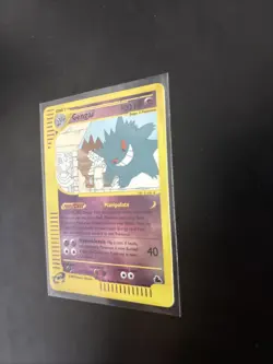 2003 Skyridge Gengar REVERSE Holo Foil Rare 10/144 WOTC E-Reader Series Pokemon - Image 5