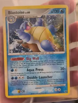 Pokemon Blastoise 2/127 Platinum Holo #2 - Image 1