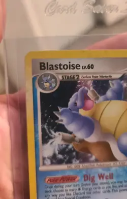 Pokemon Blastoise 2/127 Platinum Holo #2 - Image 3