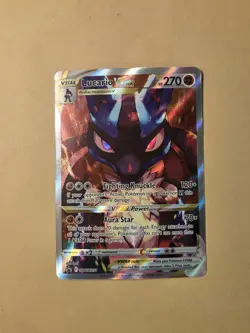 Pokemon TCG Lucario VSTAR Promo #291- Crown Zenith SWSH - Image 1