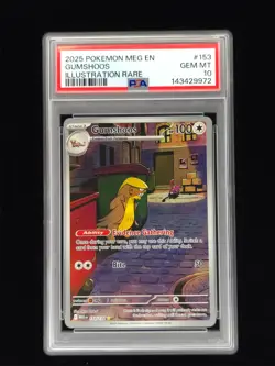Gumshoos 153 Pokemon Mega Evolutions PSA 10 🔥🔥🔥 - Image 1
