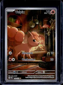 2025 Pokemon Mega Evolution Vulpix Illustration Rare #138/132 - Image 1