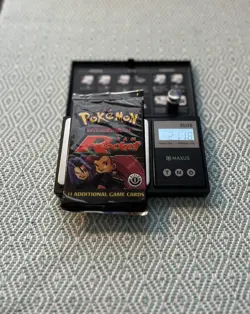 21.17g HeavyU Wizards of the Coast Pokemon 1st Edition Team Rocket Booster Pack 742818061742 - Image 1