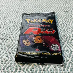 21.17g HeavyU Wizards of the Coast Pokemon 1st Edition Team Rocket Booster Pack 742818061742 - Image 3