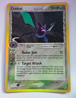 Crobat 2/113 Pokemon TCG Card EX Delta Species Holo Rare NM - Image 1