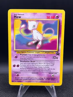 Pokemon Mew Black Star Promo #8 Non Holo - Image 1