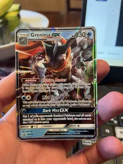 Greninja GX SM197 Promo SM Black Star Promos Pokemon DMG - Image 1