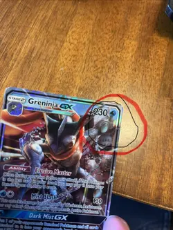 Greninja GX SM197 Promo SM Black Star Promos Pokemon DMG - Image 2