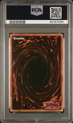 Yugioh Rainbow Dragon TAEV-EN006 Ghost Rare 1st Edition PSA 8 NM-MT - Image 2