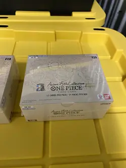 ONE PIECE ENGLISH ANIME 25TH COLLECTION EB-02 BOOSTER BOX (SEALED) NM/M - Image 1