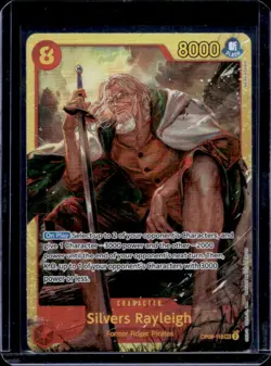 2024 One Piece Two Legends Silvers Rayleigh #OP08-118 - Image 1