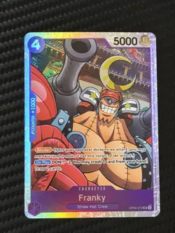 One Piece CCG Emperors In The New World - FRANKY SR #OP09-072 English - Image 1