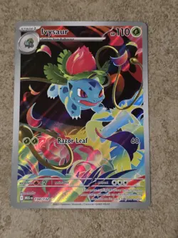 [ NM ] Ivysaur 134/132 Mega Evolution Alternative Art Holo Rare Pokemon Card - Image 1