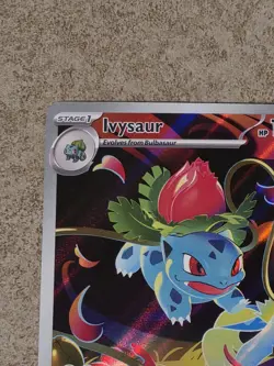 [ NM ] Ivysaur 134/132 Mega Evolution Alternative Art Holo Rare Pokemon Card - Image 3