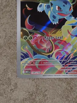 [ NM ] Ivysaur 134/132 Mega Evolution Alternative Art Holo Rare Pokemon Card - Image 4