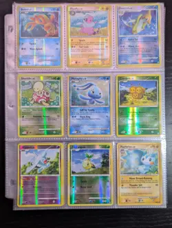 Pokemon 117 Card Binder Collection Lot - WOTC, Holo, 1st Edition, Shadowless - Image 1