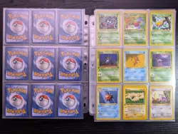 Pokemon 117 Card Binder Collection Lot - WOTC, Holo, 1st Edition, Shadowless - Image 3