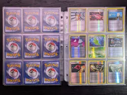 Pokemon 117 Card Binder Collection Lot - WOTC, Holo, 1st Edition, Shadowless - Image 4