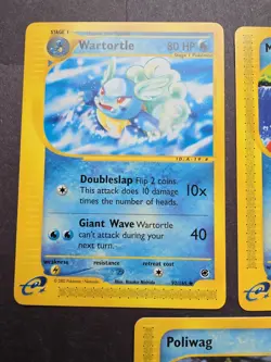 Pokemon TCG Expedition Base Set Water-type Cards Magikarp Etc 42,92,118,125,129 - Image 2