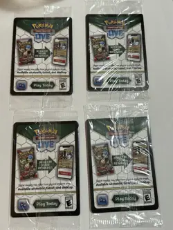 Lot 4 Pokemon Prismatic Surprise Box Stamped Promo Sealed Cards Leafeon Glaceon - Image 2