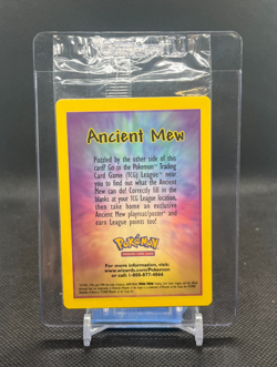 Pokemon TCG Ancient Mew Promo Card 2000 Movie Factory Sealed - Print Line - Image 2