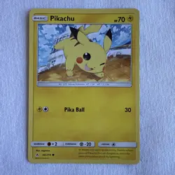 Pokemon Card: Pikachu Basic Sm-unbroken Hp 70 54/214 - Image 1