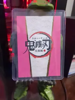 Demon Slayer CP Mitsuri Obanai Couple CP Holo Anime Collectible Trading Card - Image 2