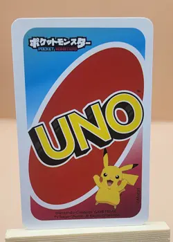 Pokemon UNO Charizard Card #4 Red Japanese Pocket Monsters Mattel 2006 Vintage - Image 2