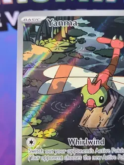Pokemon TCG Yanma Destined Rivals Full Art Rare Card 183/182 - Image 2