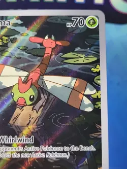 Pokemon TCG Yanma Destined Rivals Full Art Rare Card 183/182 - Image 3