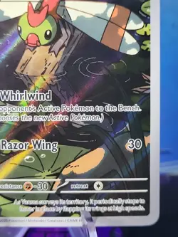Pokemon TCG Yanma Destined Rivals Full Art Rare Card 183/182 - Image 4