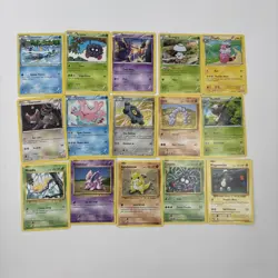 Pokemon Card Collection Lot of 15 Mixed Type, Build Your Collection 2010’s Q - Image 1