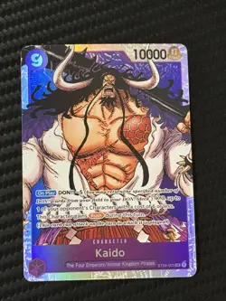 Kaido Starter Deck ST04-003 SR One Piece TCG CCG Card Game NM Foil - Image 1
