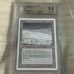 Tundra * REVISED * DUAL LAND * BGS 9.5 Gem Mint Magic The Gathering MtG Rare - Image 2