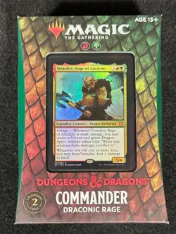 Magic the Gathering MTG Dungeons & Dragons Draconic Rage Deck NEW! - Image 1