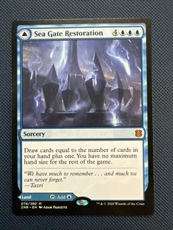 MTG Sea Gate Restoration - Zendikar Rising (ZNR) NM - Image 1