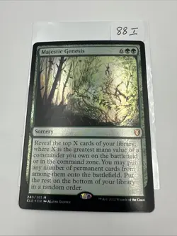 Majestic Genesis Foil - Commander Legends: Battle For Baldur'S Gate MTG-NM - Image 1