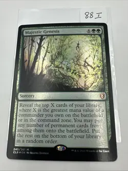 Majestic Genesis Foil - Commander Legends: Battle For Baldur'S Gate MTG-NM - Image 2